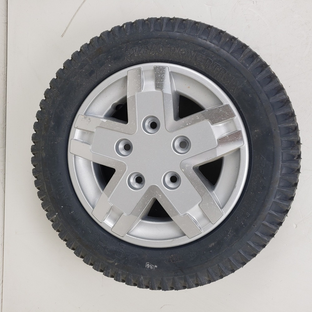Quantum Q6 Edge Power Wheelchair Drive Wheel Primo Powertrax 14x3.5 Tire Rim